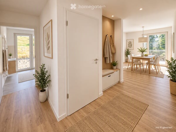 Neubau-Wohnung mit Aussicht und Balkon in Herrischried – Projekt Rotmoosblick 2