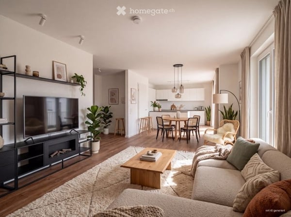 Neubau-Wohnung mit Aussicht und Balkon in Herrischried – Projekt Rotmoosblick 3