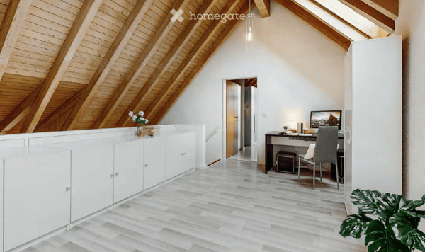 Grosszügige 5.5-Zimmer-Maisonette-Wohnung mit Balkon und schöner Aussicht in Aadorf 4