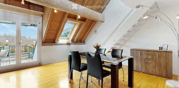 Grosszügige 5.5-Zimmer-Maisonette-Wohnung mit Balkon und schöner Aussicht in Aadorf 3