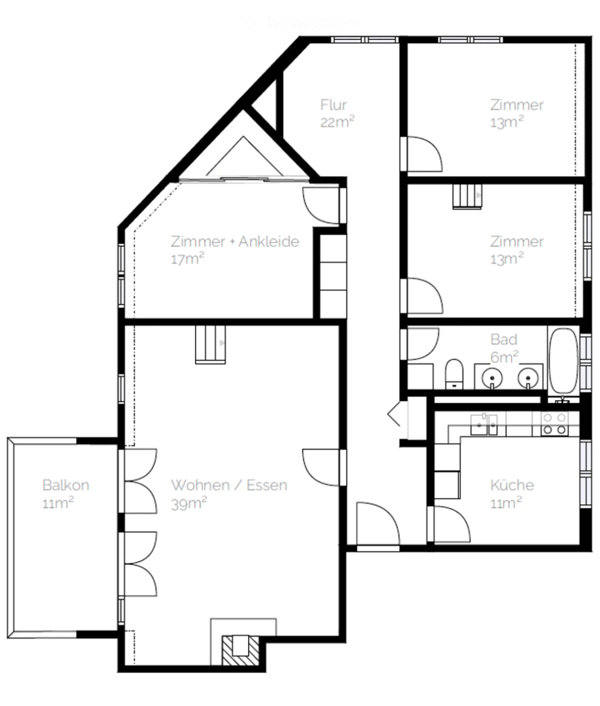 Grosszügige 5.5-Zimmer-Maisonette-Wohnung mit Balkon und schöner Aussicht in Aadorf 12