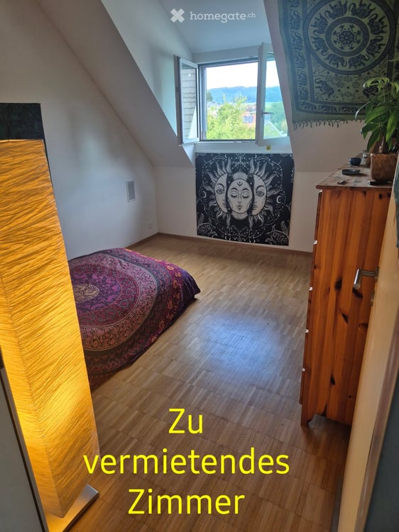 1 Zimmer (zur Untermiete) in 3 Zimmerwohnung 1