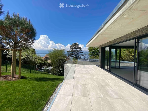 VILLA CONTEMPORAINE TERRASSEE - VUE LAC A DEUX PAS DE LA PLAGE 14