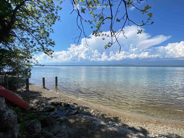 VILLA CONTEMPORAINE TERRASSEE - VUE LAC A DEUX PAS DE LA PLAGE 19