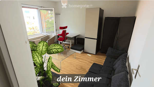 Wunderschönes WG-Zimmer in Basel mit Home-Gym/Balkon! 4055 1
