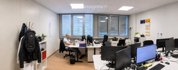 Locaux 286m2 : industries/laboratoires/cabinets – Lausanne, av. Provence 20 3