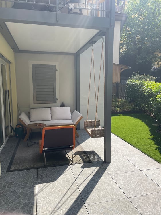Exklusive möblierte 2½-Zimmer-Gartenwohnung im historischen Haus, zentrall, ruhig, Mitten in ZH 7