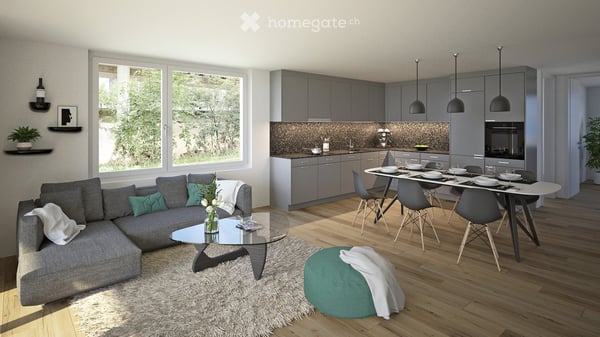 Nahe Sihlcity und doch idyllisch gelegen - 4.5-Zimmer-Wohnung in Zürich-Enge (Le001) 2