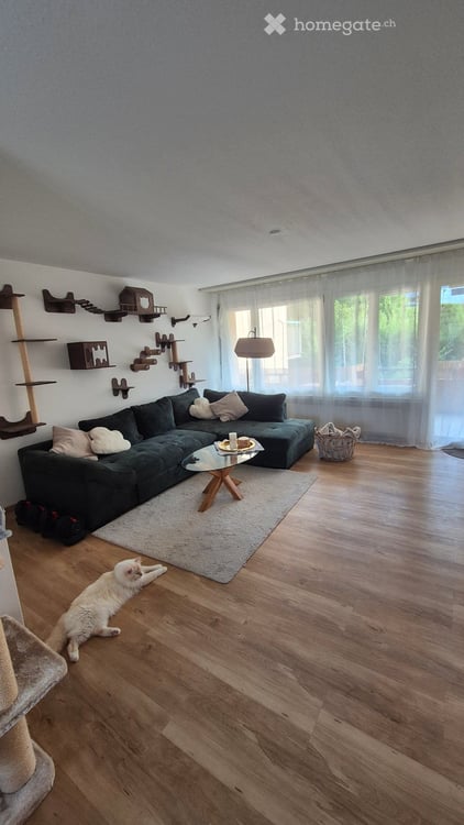 WG-Zimmer in 4.5-Zimmer-Apartment mit 2 Balkon und schöner Aussicht in Au Wädenswil 3