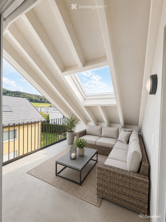 Moderne 3.5-Zimmer-Dachwohnung 9
