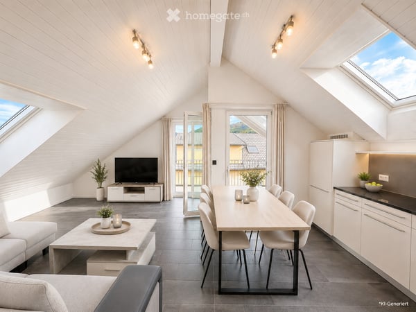 Moderne 3.5-Zimmer-Dachwohnung 6