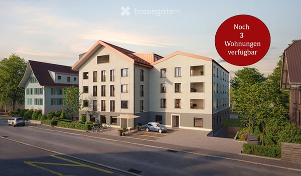 Moderne Neubauwohnung im Zentrum von Malters