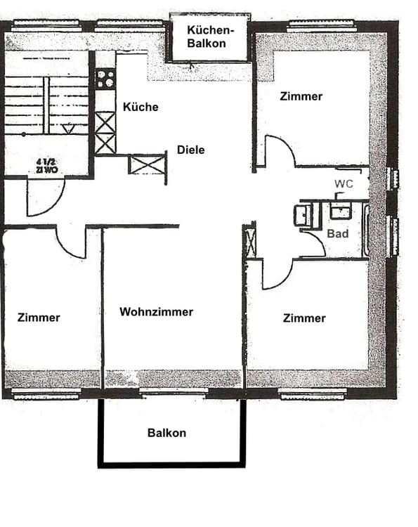 Nachmieter Gesucht! Grosse 4.5 Zimmer Wohnung mit traumhafter Weitsicht auf Greifensee und Berge! 3