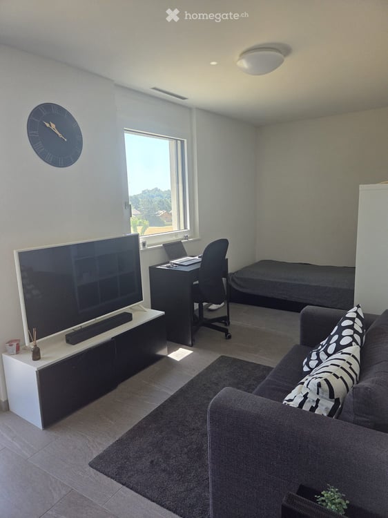 Studio moderne de 28 m² à Crissier, proche de Renens – Disponible dès le 1er décembre