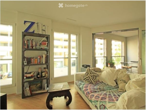 Helle 2.5-Zimmer-Wohnung mit Balkon im trendigen Zürich West