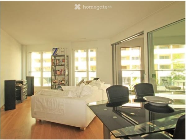 Helle 1.5-Zimmer-Wohnung mit Balkon im trendigen Zürich West 2