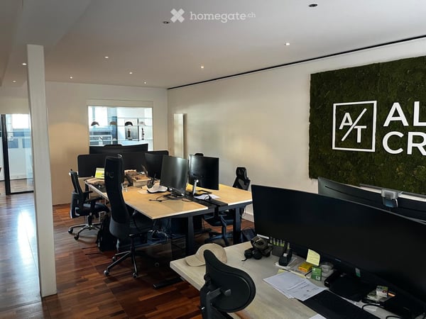 Bureau  de 85 m² au rez-de-chaussée – bord du Rhône, vue sur le BFM, Genève centre 8