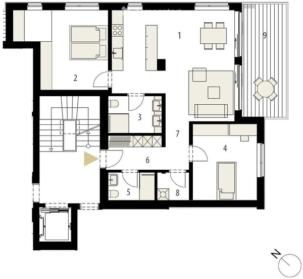 Moderne 3.5-Zimmer-Erdgeschosswohnung in Lengnau AG – Neubau mit Minergie-Standard
