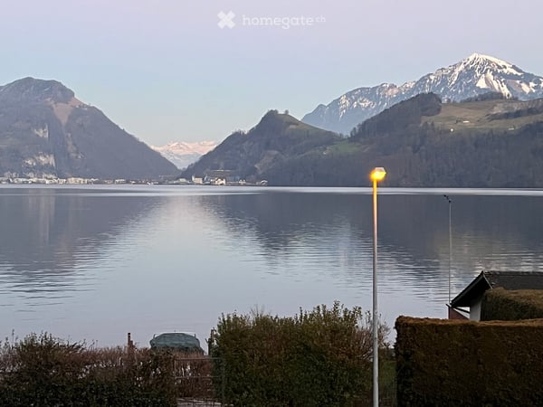 AUSSICHT, die BEGEISTERT – Helle 4 Zimmer-Wohnung mit See- und Bergsicht in Alpnachstad 14