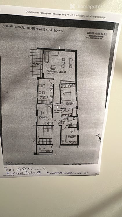 Wohnung in Greppen -Zentrum 15