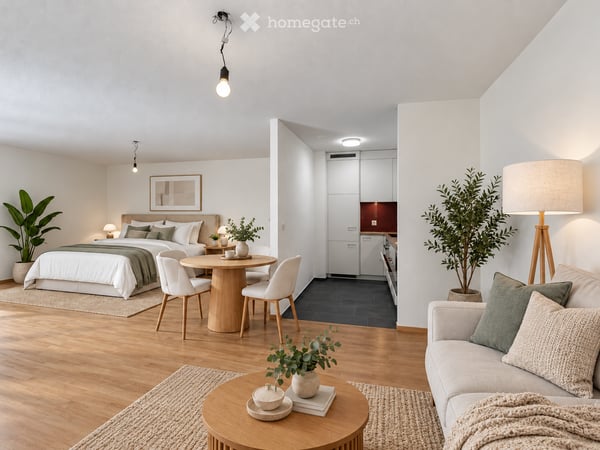 1 ½‑Zimmer Gartenwohnung in Zürich Seebach