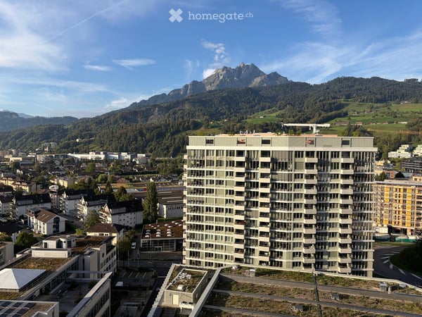 Exklusive 4.5-Zimmer-Wohnung im 16. Stock im Pilatus Tower 1