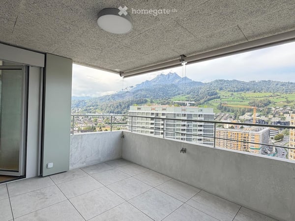Exklusive 4.5-Zimmer-Wohnung im 16. Stock im Pilatus Tower 5