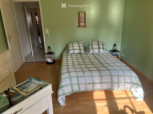 Chambre double dans un havre de paix, vue jardin, proche des commodités 1