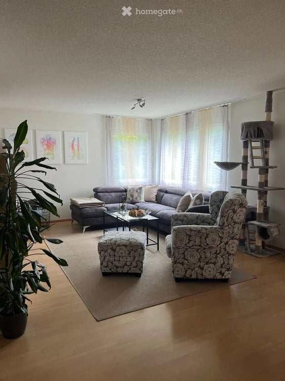 Grosszügige 3.5-Zimmer-Wohnung mit Sitzplatz in Muri AG 2