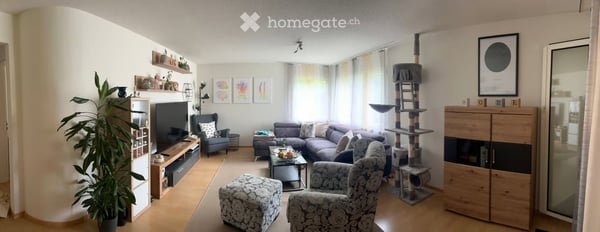 Grosszügige 3.5-Zimmer-Wohnung mit Sitzplatz in Muri AG 1