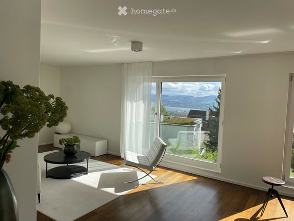 Charmante 2.5-Zimmer-Wohnung mit traumhafter Aussicht in Zürich 8044 1