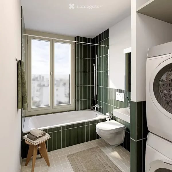 Neuwertige, lichtdurchflutete 1.5-Zimmer-Wohnung in Dübendorf – Tiefgaragenplatz inklusive 3