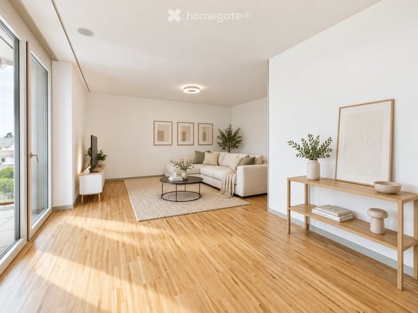 Neuwertige, lichtdurchflutete 3.5-Zimmer-Wohnung in Dübendorf – Tiefgaragenplatz inklusive