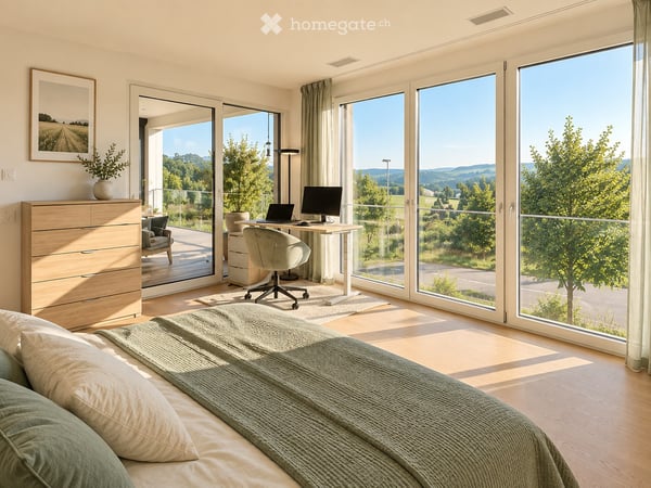 Exklusives Wohnen mit Weitblick – sonnige 2.5-Zimmer-Wohnung in Uitikon 7