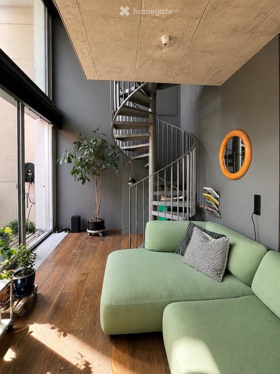 Temporary sublet: 1.5-Zimmer Maisonette Apartment with Garden near Stadelhofen 1