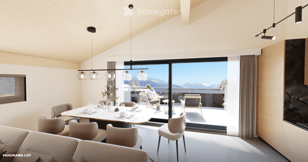 Magnifique appartement en attique de 3.5 pièces à Arbaz 1