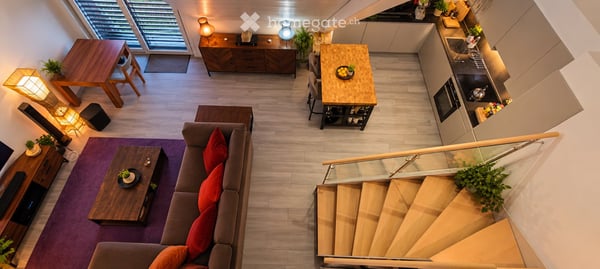 Duplex en attique à Gland – 4m gare – CHF 2'550 tout compris 1