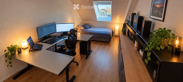 Duplex en attique à Gland – 4m gare – CHF 2'550 tout compris 4
