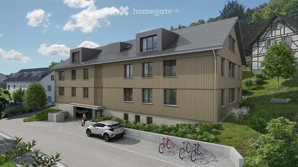 Neubau 5.5-Zimmer-Wohnung A 101 Rotklee mit Minergie-Standard in Wohlenschwil