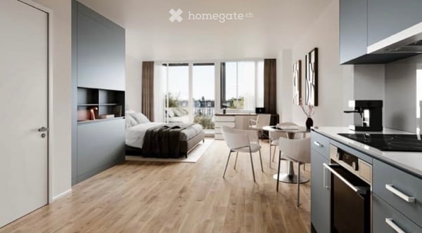 Design-Loft im Erstbezug – Minergie, Quooker & grüner Hofbalkon
