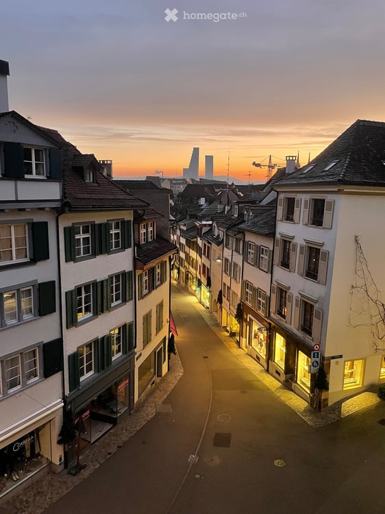 Wohnung in der Altstadt Grossbasel ab 1. Oktober - auf Wunsch möbliert & ohne Ablöse! 5