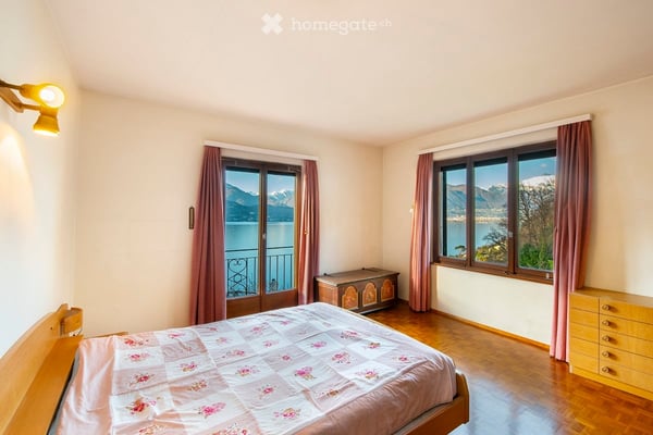 Charmantes Zweifamilienhaus mit Panoramablick auf See und Berge in Caviano 6