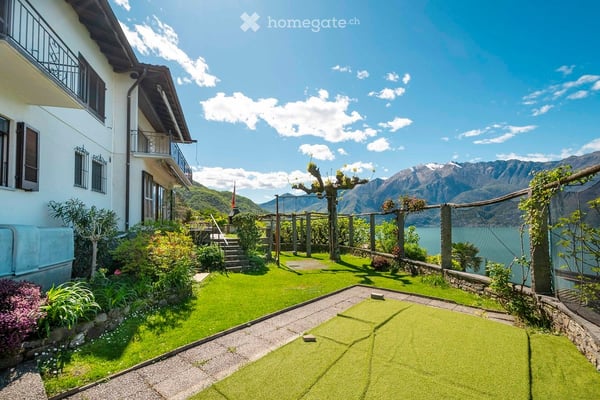 Charmantes Zweifamilienhaus mit Panoramablick auf See und Berge in Caviano 9