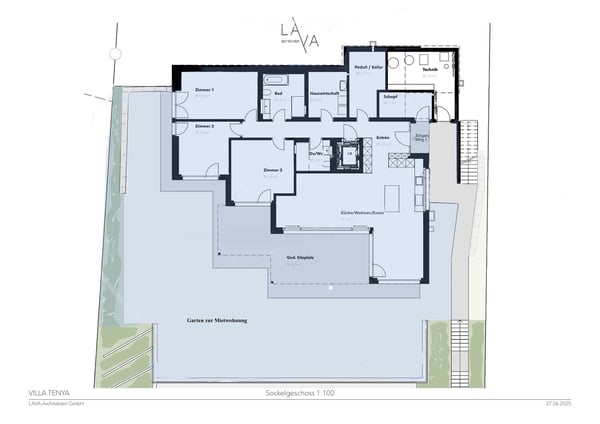 Exklusive Gartenwohnung mit Fernsicht 11