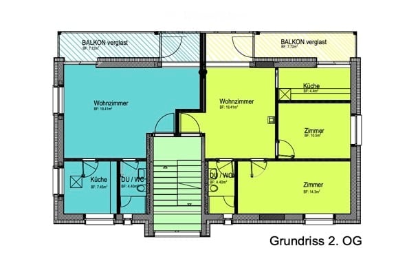 Neue 1.5 Zimmerwohnung mit Terrasse und 1.5 Zimmer-Wohnungen mit Loggia, gute Lage, in Schlieren 27