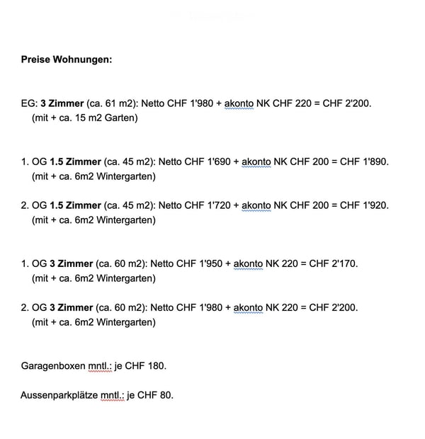 Neue 1.5 Zimmerwohnung mit Terrasse und 1.5 Zimmer-Wohnungen mit Loggia, gute Lage, in Schlieren 25