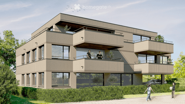 Letzte verfügbare Neubauwohnung in Heimberg 1