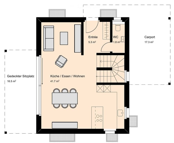 Modernes Einfamilienhaus als Neubau in Witterswil – 6.5 Zimmer, ruhige Lage 8