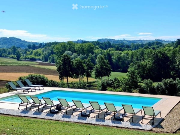 Charmantes Landhaus mit Pool und Panoramablick in Tigliole, Piemont 2