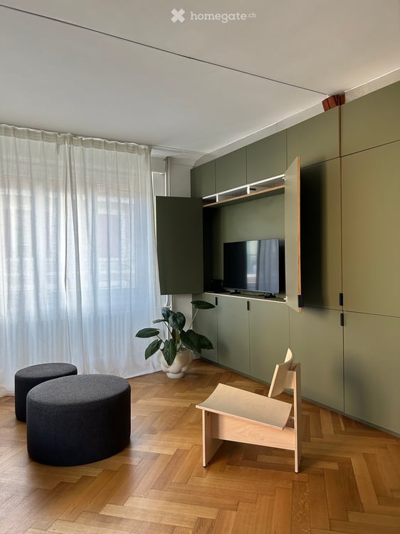 Charmant appartement de 2.5 pièces avec balcon – Genève, Rue Cavour 4